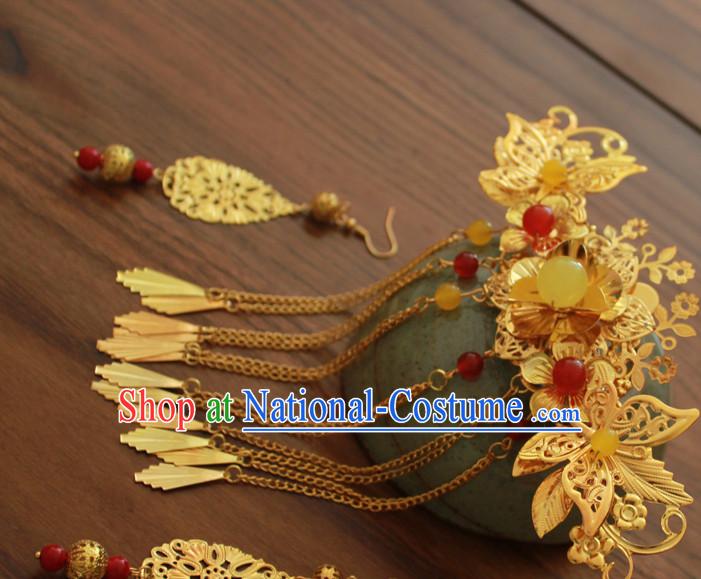 Chinese Traditional Hair Accessories Hair Fascinators Headbands Bridal Headpieces