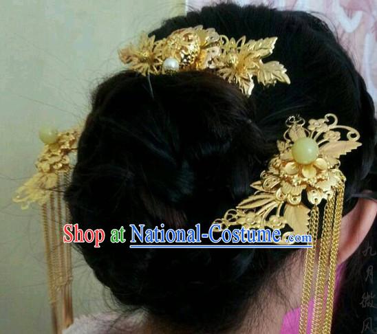 Chinese Empress Hair Accessories Comb Fascinators Headbands Bridal Headpieces