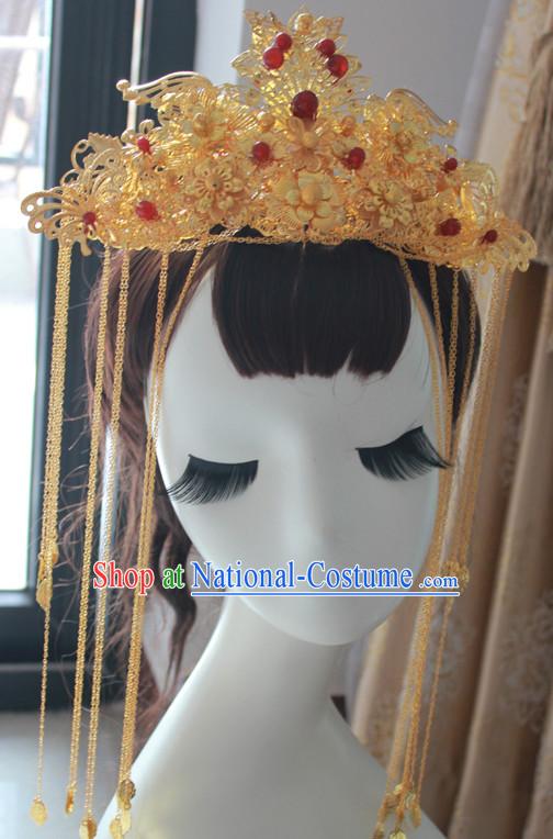 Chinese Empress Hair Accessories Comb Fascinators Headbands Bridal Headpieces