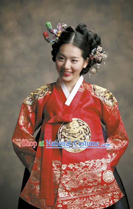 Dangui Korean Royal Costume Traditional Korean Queen Princess Ceremony Costumes