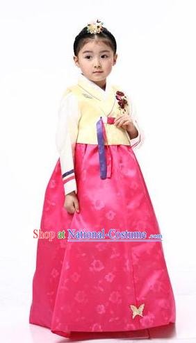 Traditional Korean Clothing Custom Made baby Hanbok for Birthday Party Halloween