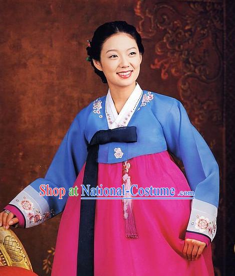 Korean Traditional Mother Wedding Dress Asian Fashion Korean Dangui Outfit Shopping online