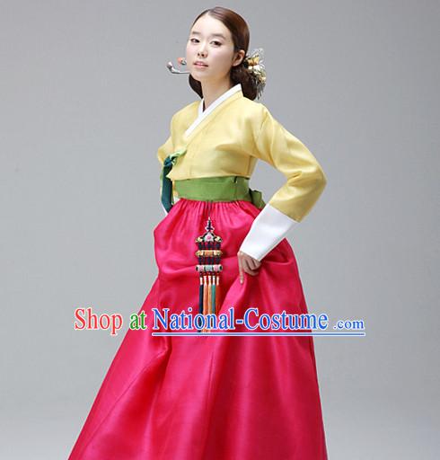 Top Korean Clothing Asia Fashion Korean Hanbok National Costumes