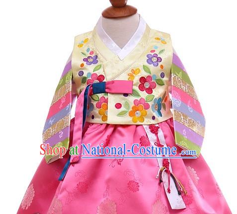 Top Traditional Korean Kids Fashion Kids Apparel Baby Clothes for Girls