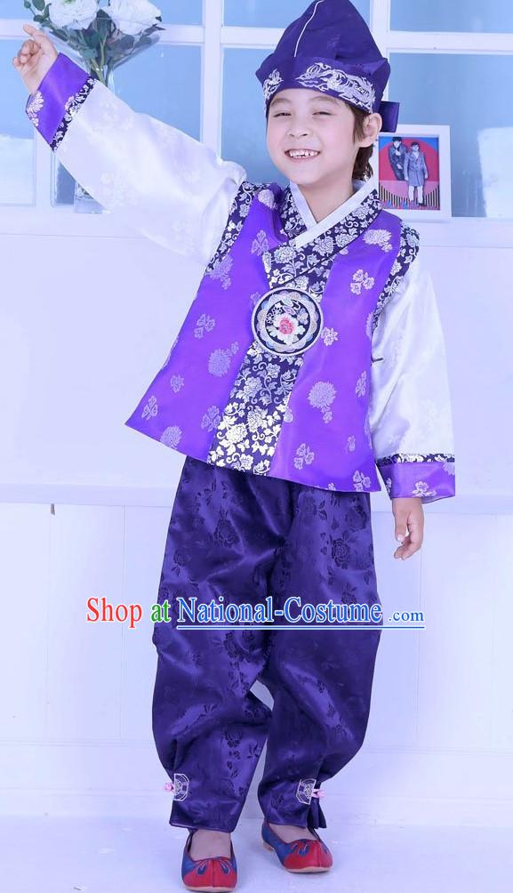 Top Traditional Korean Kids Fashion Kids Apparel Baby Clothes for Boys