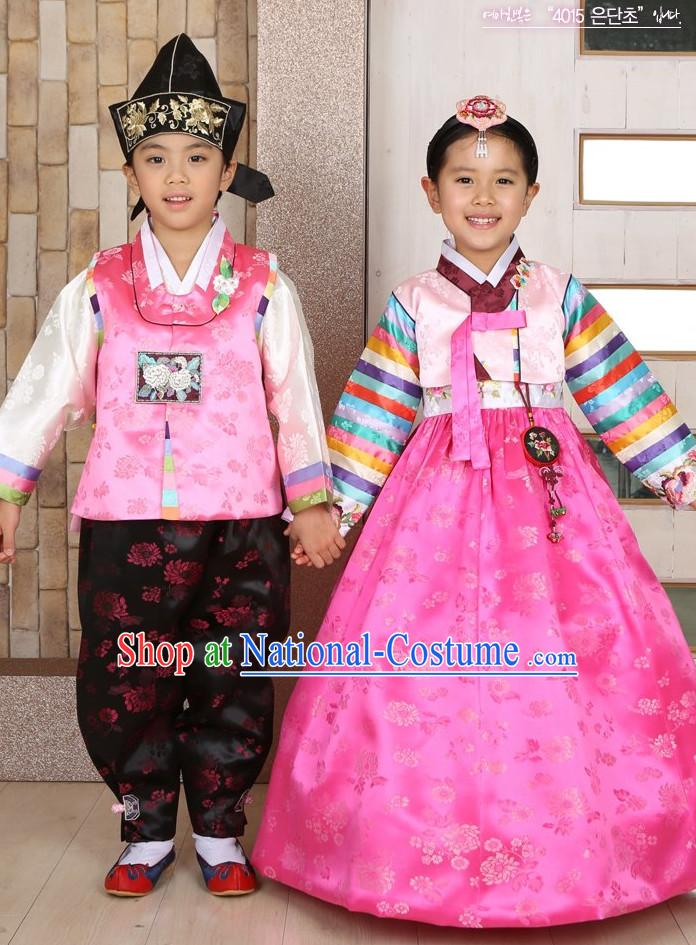 Top Traditional Korean Kids Fashion Kids Apparel Birthday Baby Clothes Boys Clothes 2 Sets