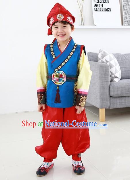 Korean Traditional Hanbok Clothing Dresses Kids Fashion Korean Boys Clothes