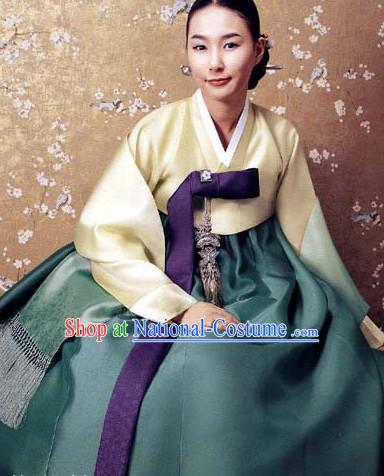 Top Korean Traditional Custom Made Hanbok Clothes Complete Set for Women