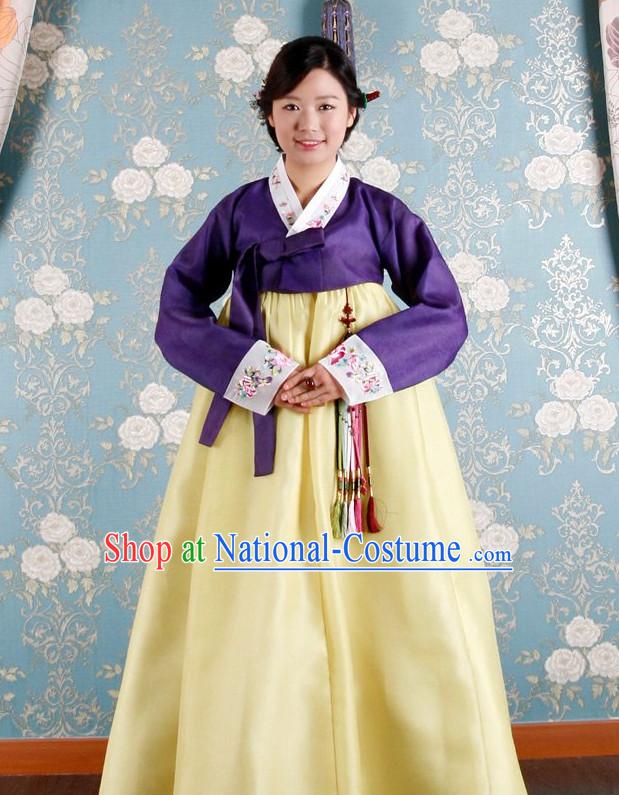 Korean Classical Hanbok online Fashion Store Apparel Tops Korean Women Fashion Complete Set