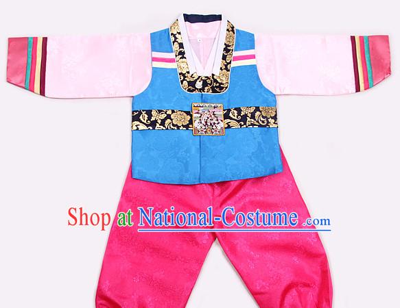 Top Korean Kids Birthday Hanbok Ceremonial Dresses