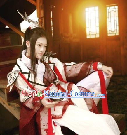 Chinese hanfu ancient costumes cosplay princess empress clothing outfit