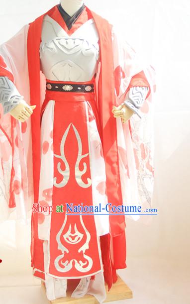 Chinese General Warrior Costume Asian Fashion China Civilization Medieval Costumes Carnival Costume