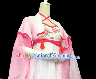 Chinese Ancient Legend Plum Blossom Fairy Costumes for Women