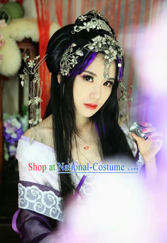 Chinese Traditional Princess Hair Accessories Hair Jewelry Set