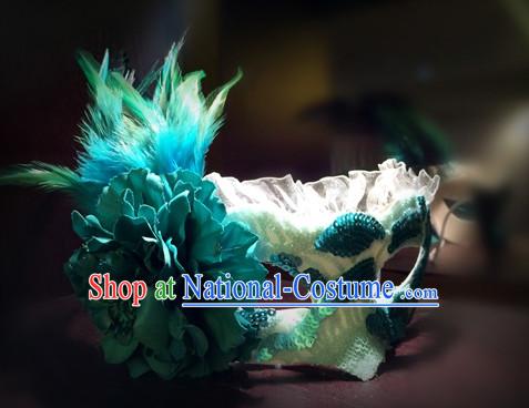 Custom Made Designer Feather Mask Handmade Hair Fascinators Hair Slides Headpieces Hair Ornaments