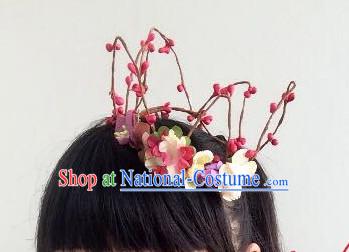 Custom Made Designer Flower Handmade Hair Fascinators Hair Slides Headpieces Hair Ornaments Set