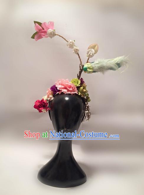 Flower Headpieces Hair Fascinators Hair Slides Headpieces Hair Ornaments