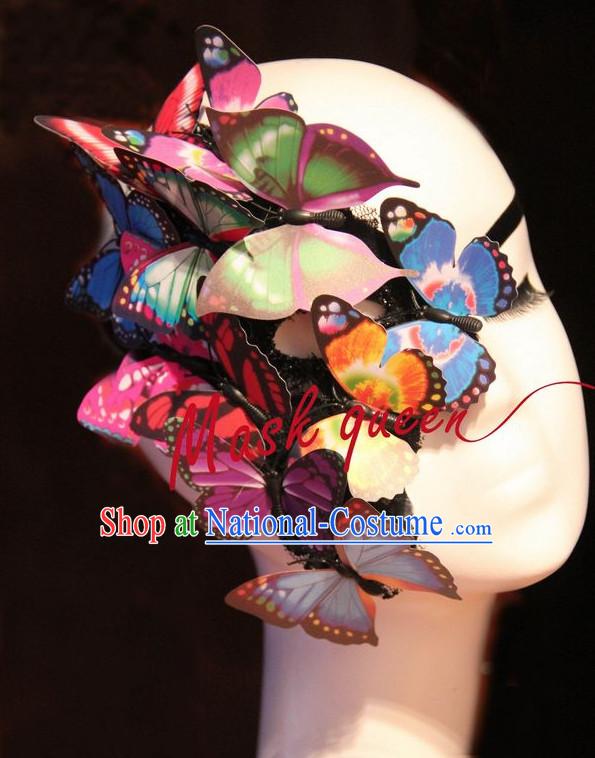 Butterfly Mask Hair Fascinators Hair Slides Headpieces Hair Ornaments