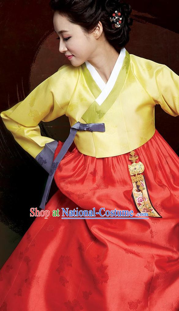 Korean Traditional Dress Hanbok Formal Dresses Special Occasion Dresses for Women