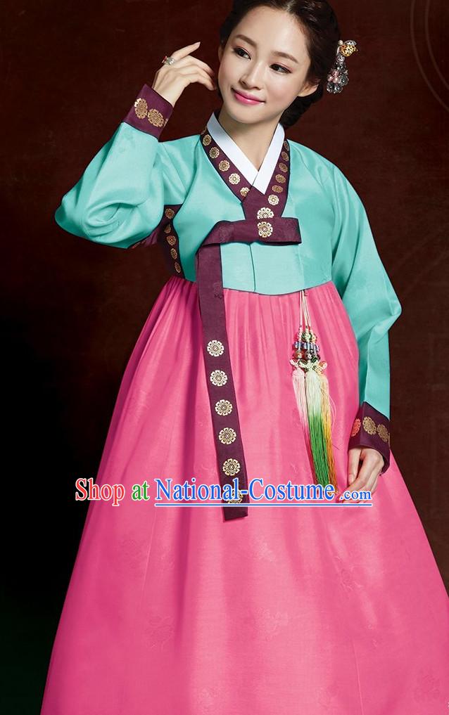 Korean Traditional Dress Hanbok Formal Dresses Special Occasion Dresses for Women