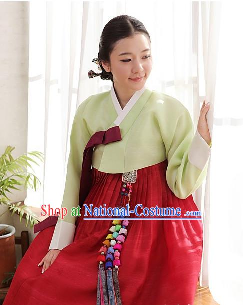 Korean Traditional Dress Hanbok Formal Dresses Special Occasion Dresses for Girls