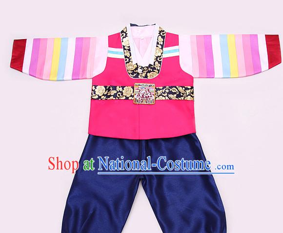 Korean Traditional Dress Hanbok Formal Dresses Special Occasion Dresses for Kids