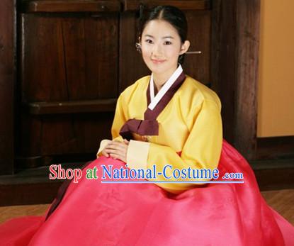 Korean Traditional Dress Hanbok Formal Dresses Special Occasion Dresses for Girls