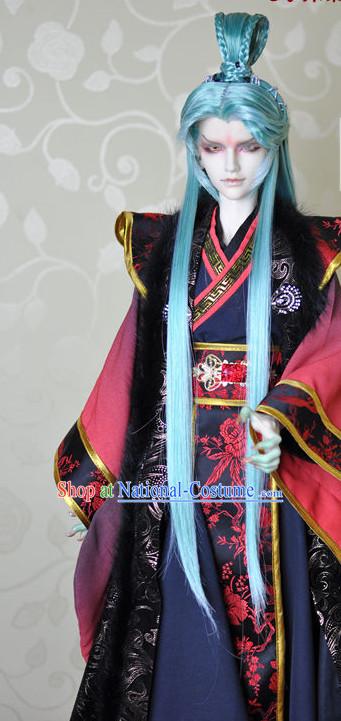 Chinese Traditional Emperor Dresses Complete Set for Men