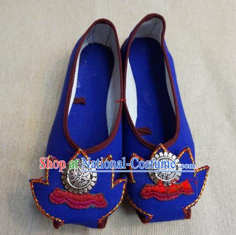 Chinese Tradiitonal Handmade Fabric Shoes