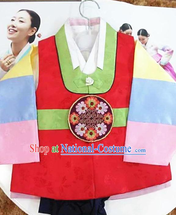 Ashion Fashion Traditional Korean Kids Clothing Complete Set