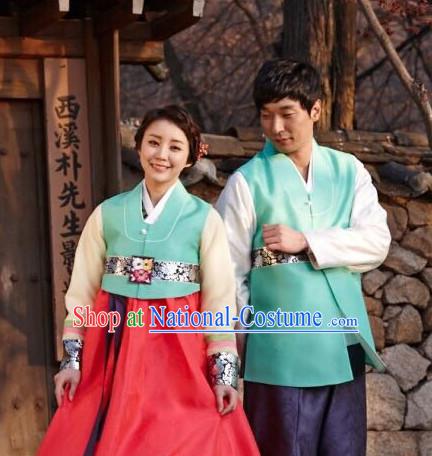 Korean Couple Hanbok Fashion online Apparel Hanbok Costumes Dresses