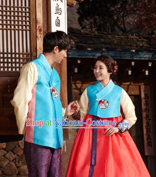 Korean Couple Hanbok Fashion online Apparel Hanbok Costumes Dresses