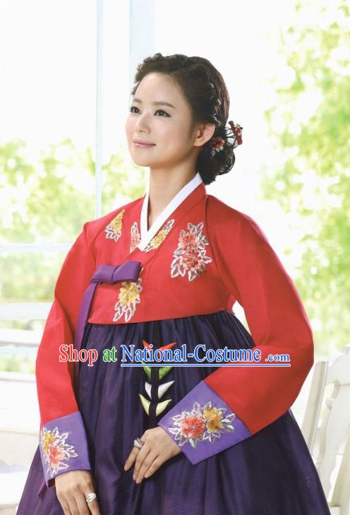 Korean Mother Fashion online Apparel Hanbok Costumes Clothing Complete Set