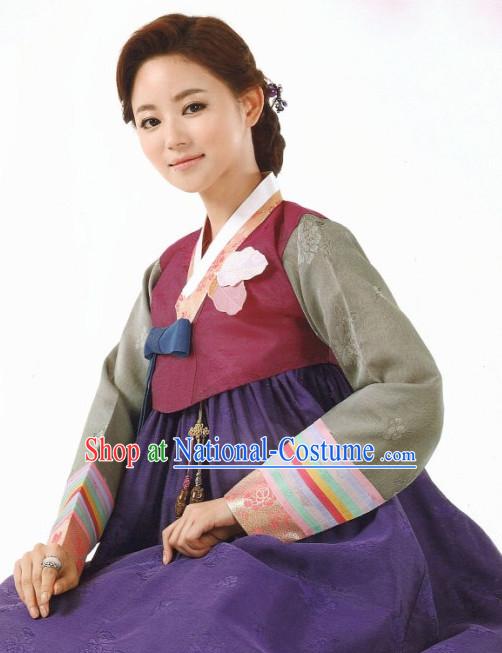 Korean Mother Fashion online Apparel Hanbok Costumes Clothing Complete Set