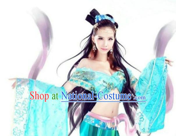 Asian Fashion Witch Sexy Halloween Costumes Complete Set