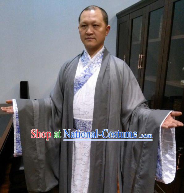 Chinese Traditional Clothing Chinese Ancient Reader Costumes for Man