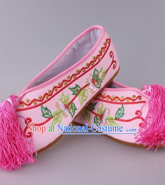 Chinese Beijing Opera Hua Tan Shoes for Women