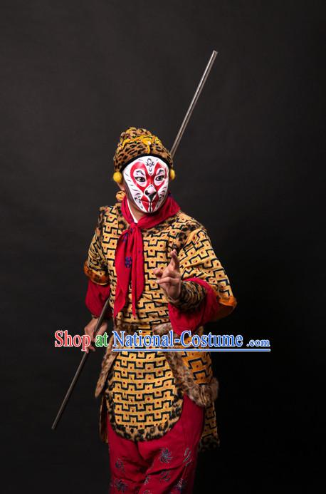 Asian Fashion China Traditional Chinese Dress Ancient Chinese Clothing Chinese Traditional Wear Chinese Opera Sun Wukong Costumes for Men