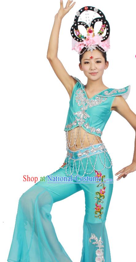 Asian Fashion China Dance Apparel Dance Stores Dance Supply Chinese Dance Costumes for Women