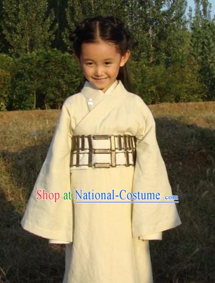 Chinese Traditional Hanfu Dress for Kids