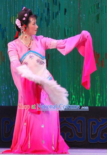 Chinese Classical Fan Dance Costumes