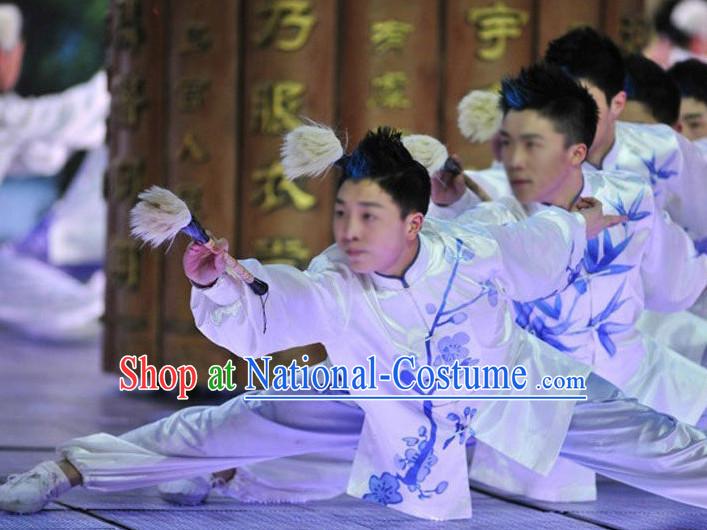 Asian Fashion Chinese Folk Performance Costumes for Kids