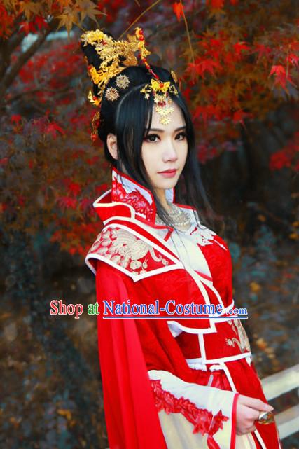 Chinese Traditional Princess Hair Accessories Phoenix Set