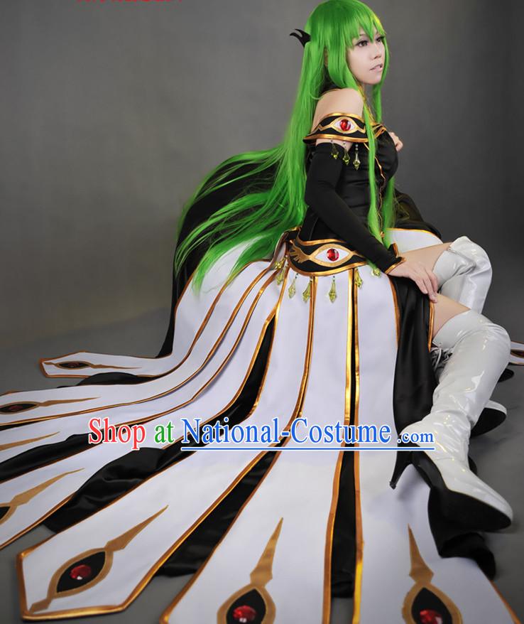 Asia Fashion Chinese Fairy Peacock Cosplay Costumes Halloween Costumes for Women