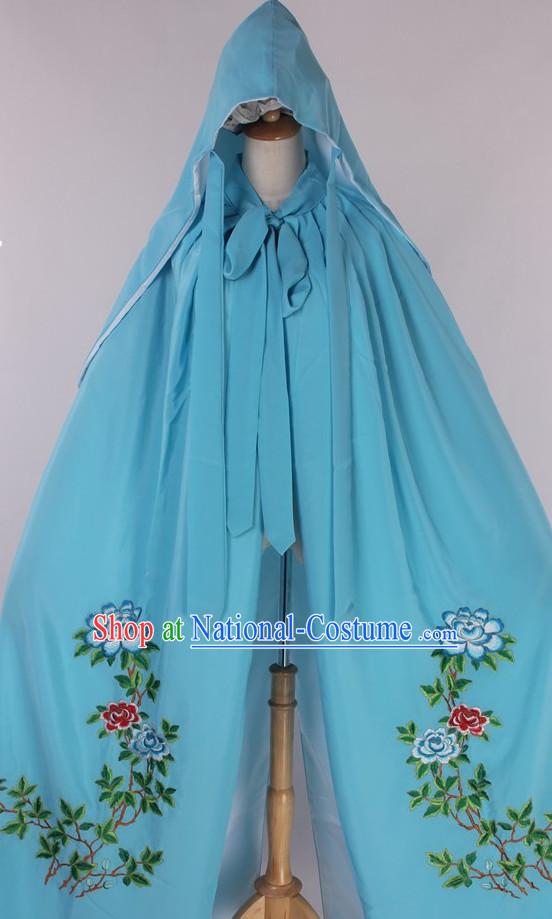 Chinese Traditional Oriental Clothing Theatrical Costumes Opera Costume Female Cape