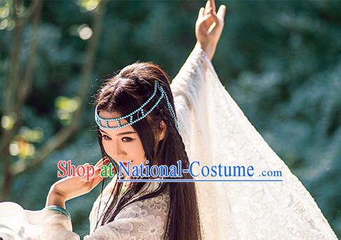 Chinese TV drama costumes long robe series oriental clothing ancient Chinese costumes traditional Chinese dress attire outfits Hanfu han fu