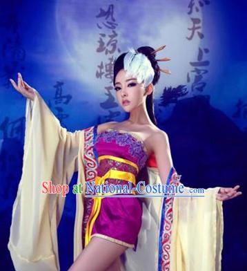 Custom Hanfu Dress Sexy Halloween Costumes Ancient Chinese Clothing Complete Set for Women