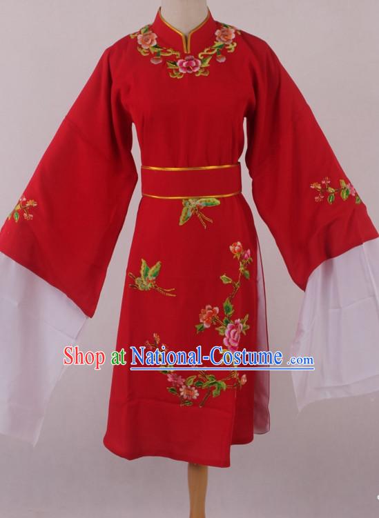 Chinese Traditional Oriental Clothing Theatrical Costumes Opera Flower Embroidered Costumes for Women