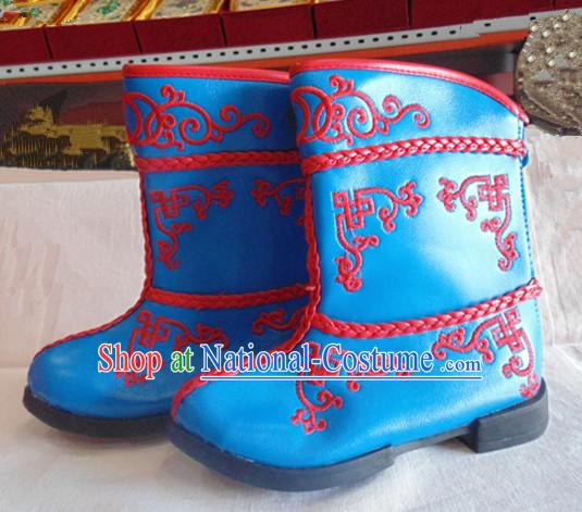 Traditional Mongolian Boots