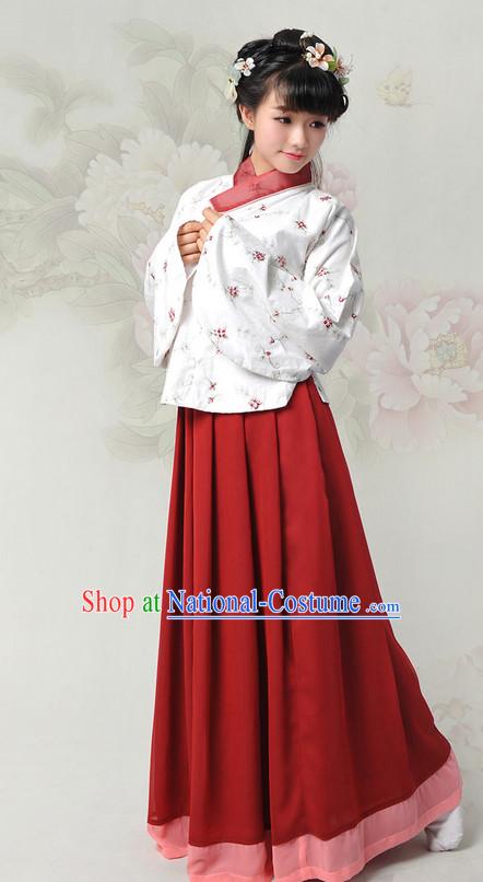 Chinese Hanfu China Shopping Asian Fashion Plus Size Clothing Clothes online Oriental Dresses Ancient Costumes and Hair Accessories Complete Set